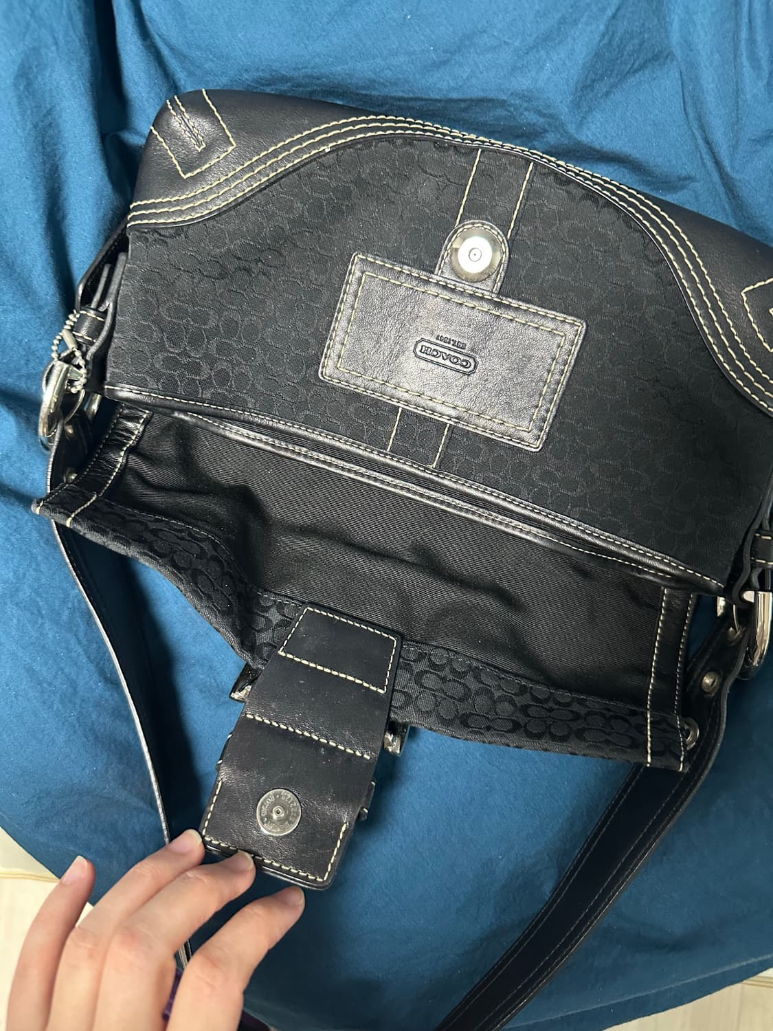 상태굳) 코치 빈티지 숄더백 정품 상품이미지9