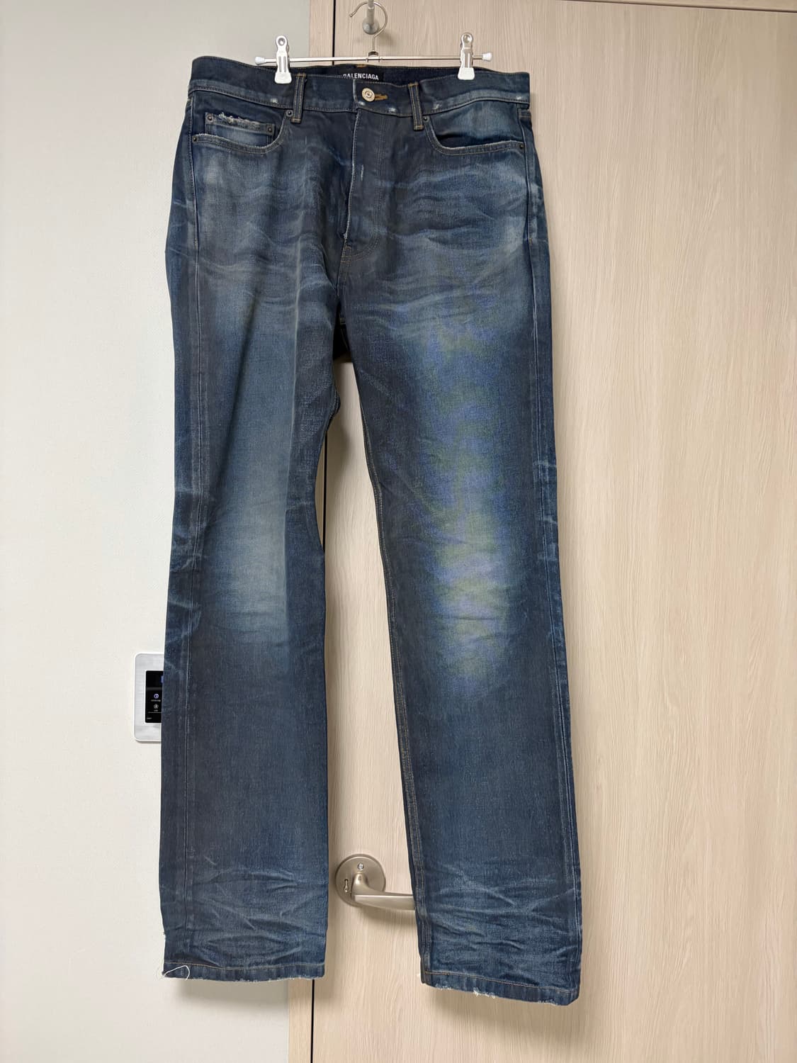 발렌시아가 디스 워시드 데님 청바지 32 상품이미지1