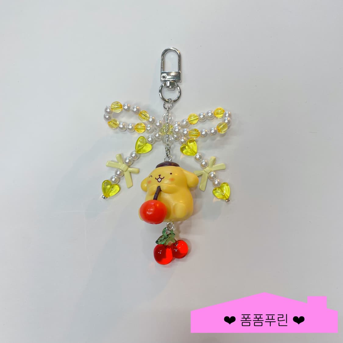 체리 리본 키링 상품이미지6