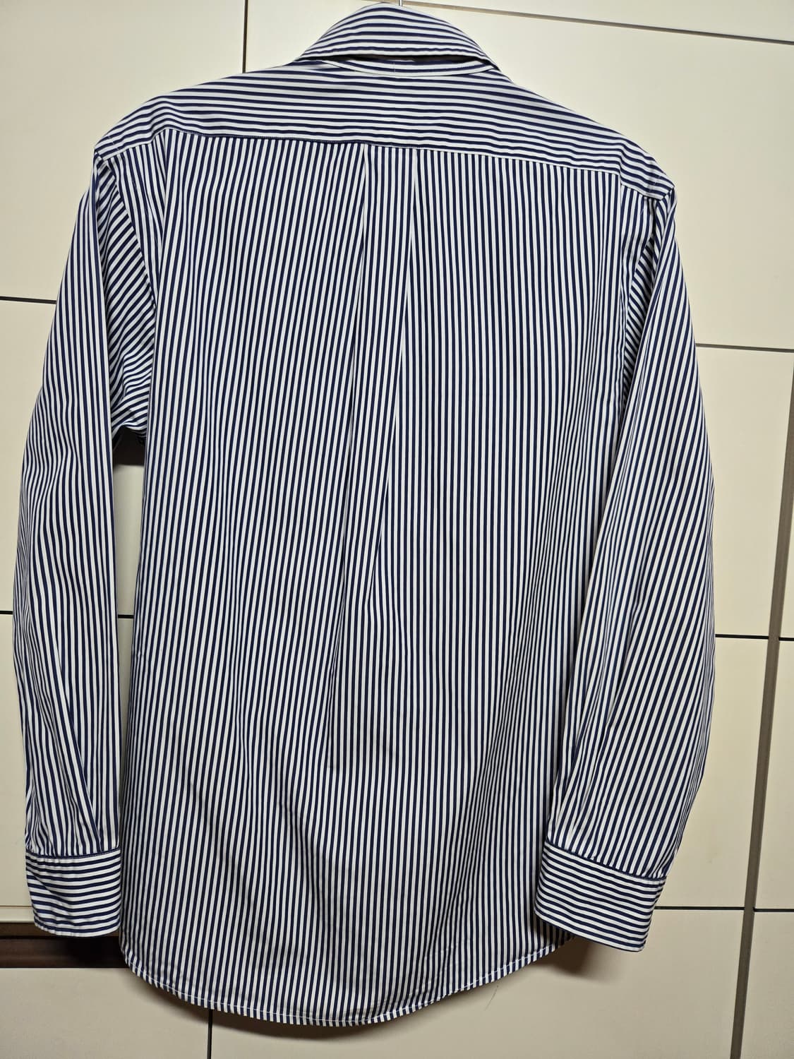 폴로 랄프로렌 여성 네이비 스트라이프 셔츠 상품이미지6