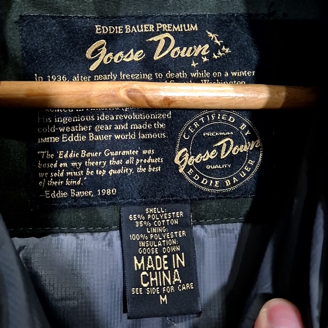 Eddie Bauer 에디바우어 구스다운 패딩 점퍼 상품이미지5