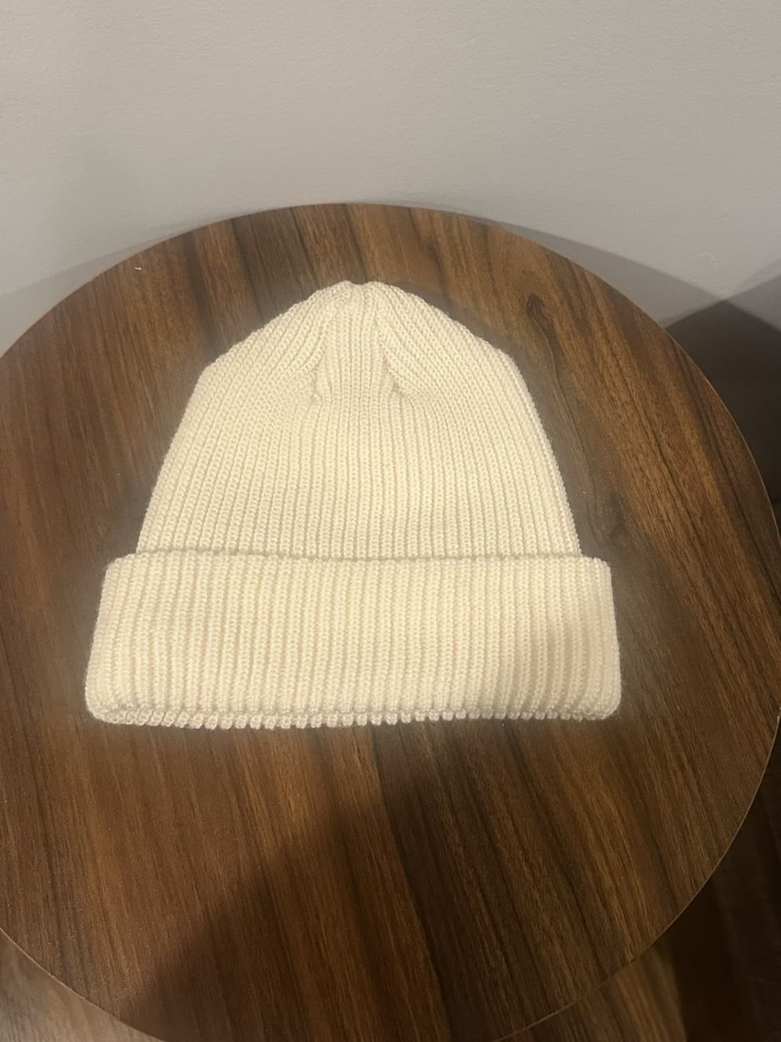 슈프림 오벌 패치 비니 내추럴/화이트 상품이미지2