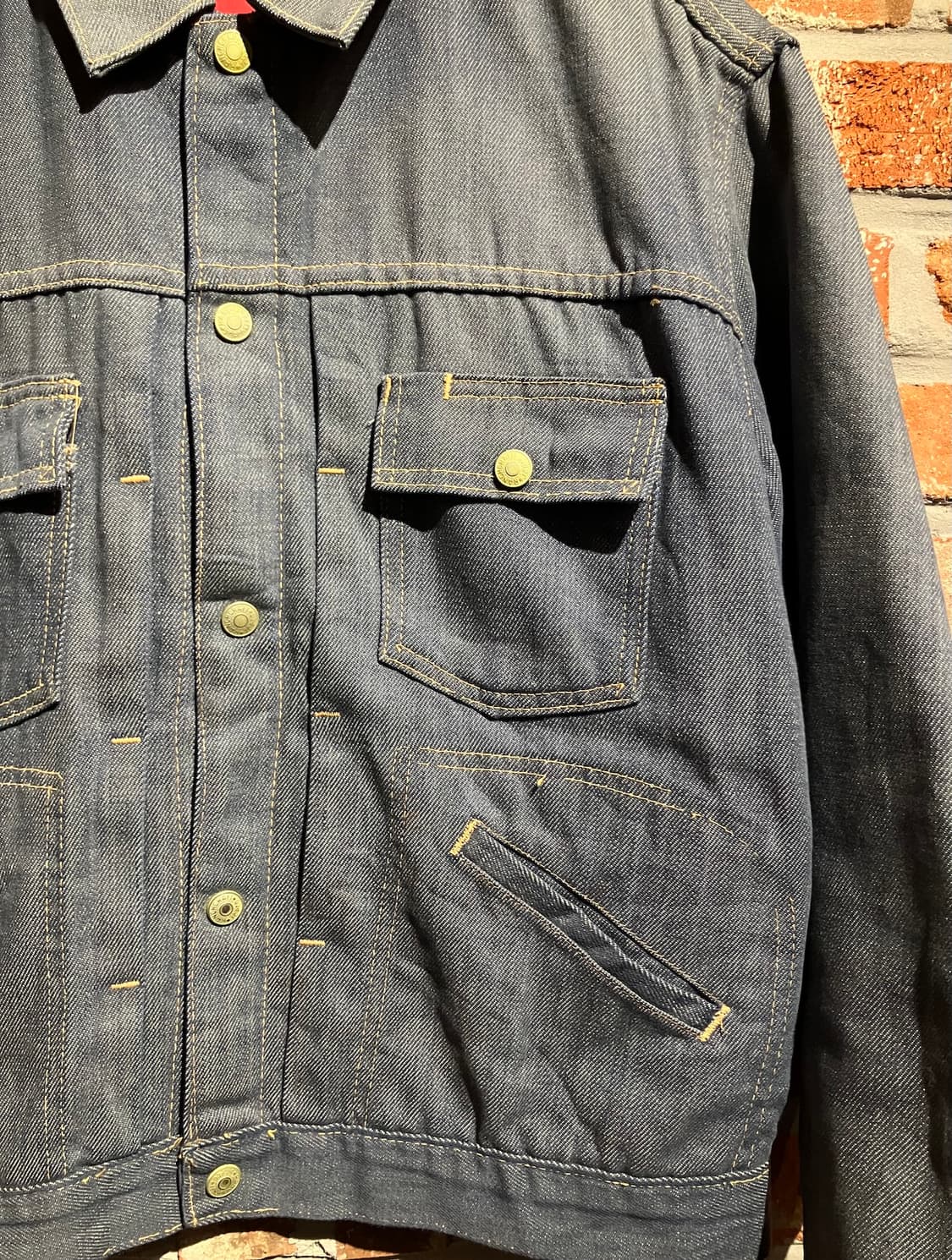 70s USA JC Penny 랜치크래프트 2세대 데님 자켓 상품이미지3