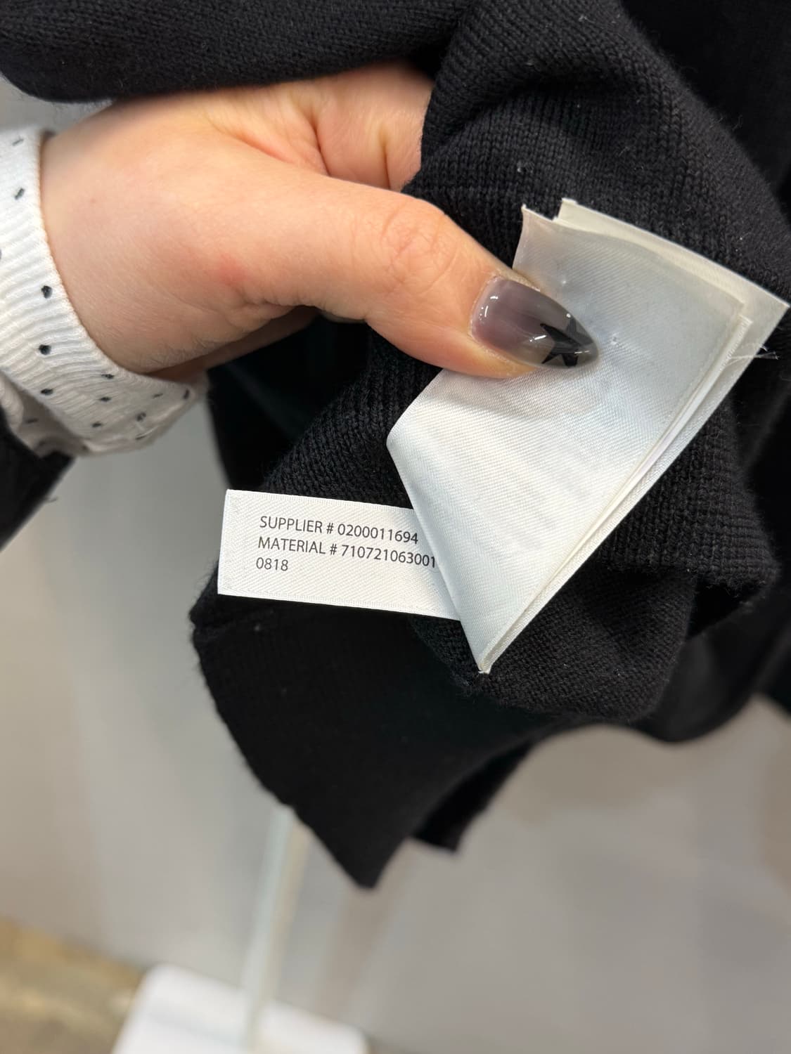 폴로 랄프로렌 블랙 니트 M 상품이미지7