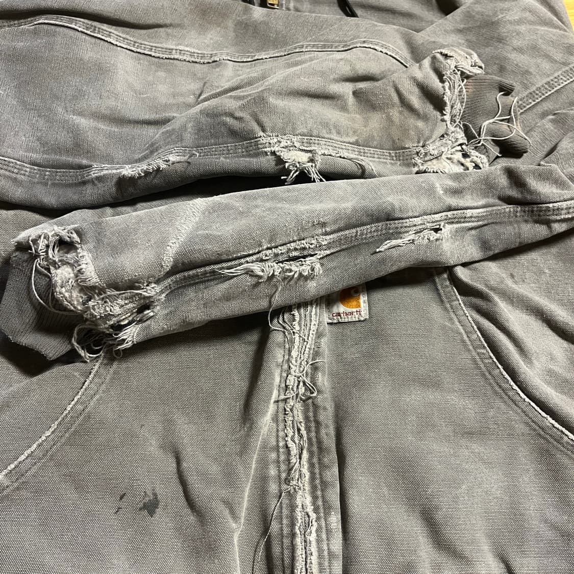 [L] 칼하트 US J130 덕 액티브 자켓 GVL 상품이미지5