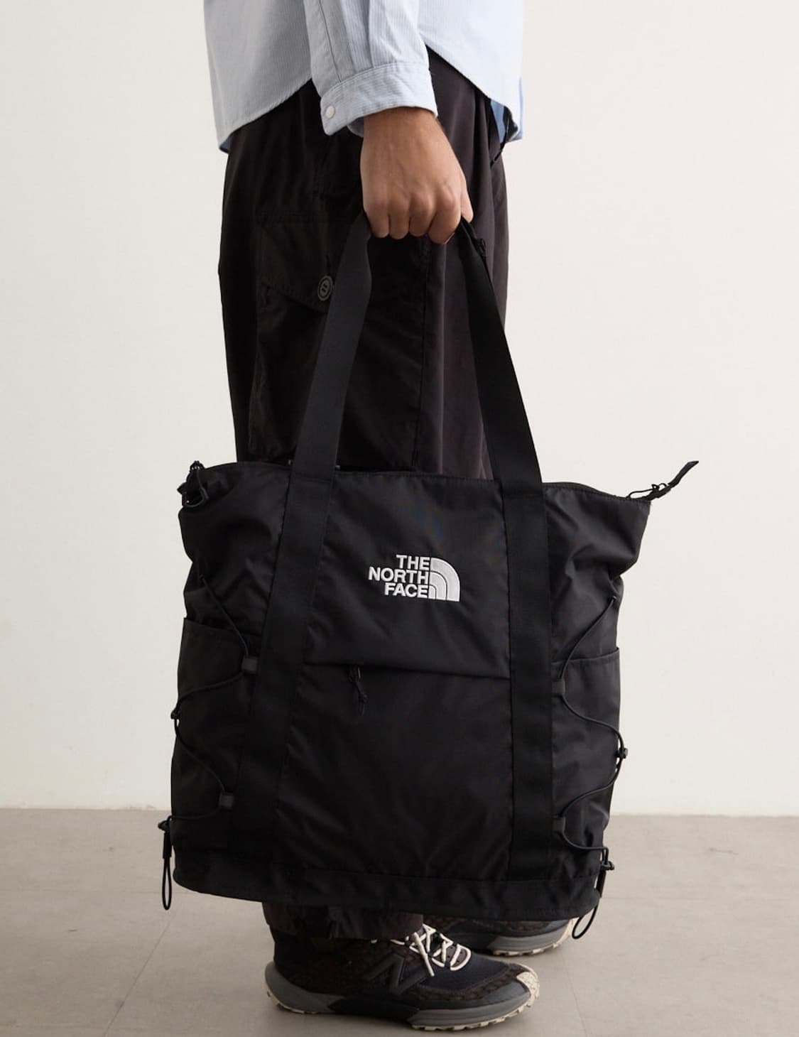 주우재 노스페이스 보레알리스 토트백 블랙 새제품 North Face 상품이미지1