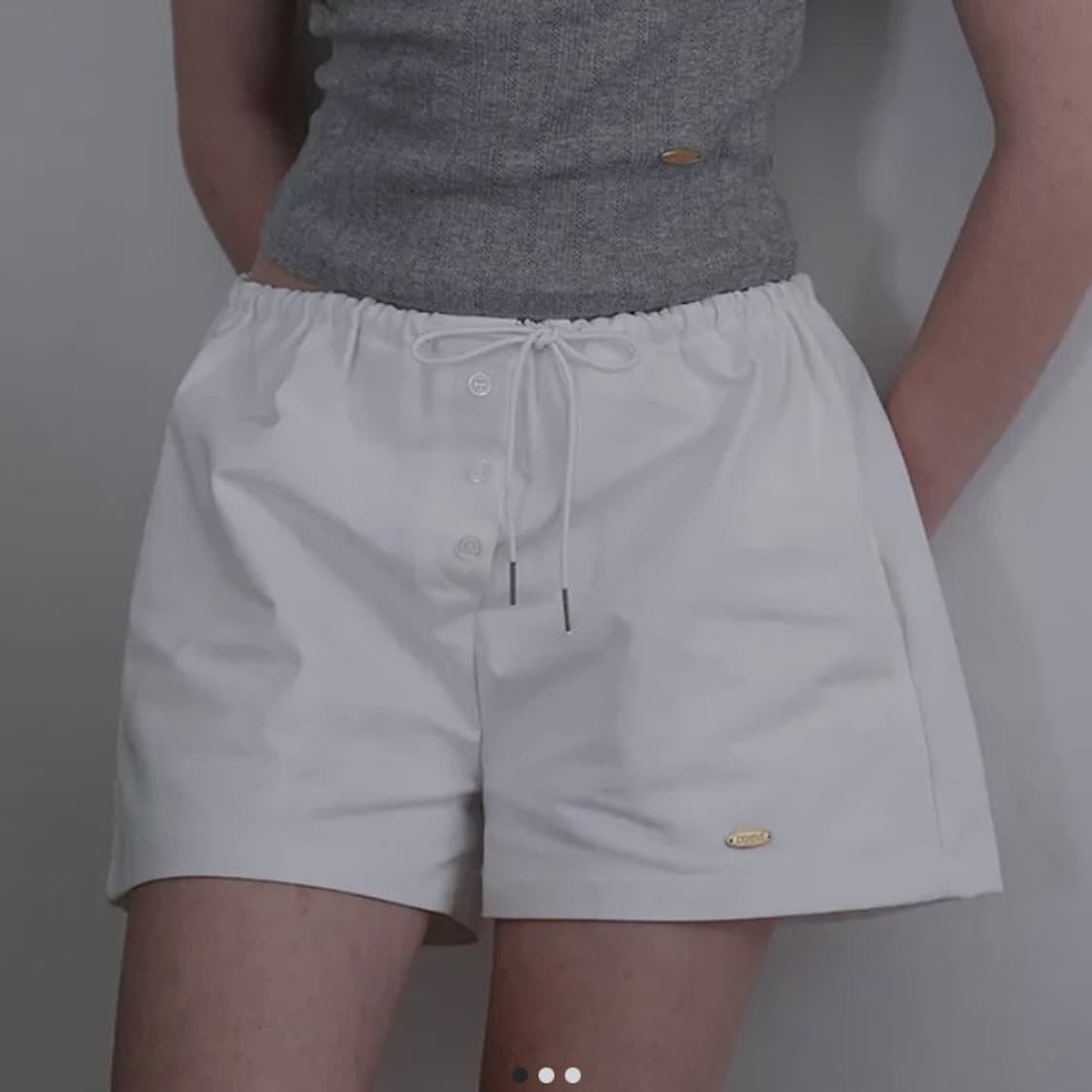 드헤베 Button Point Short Pants 상품이미지2