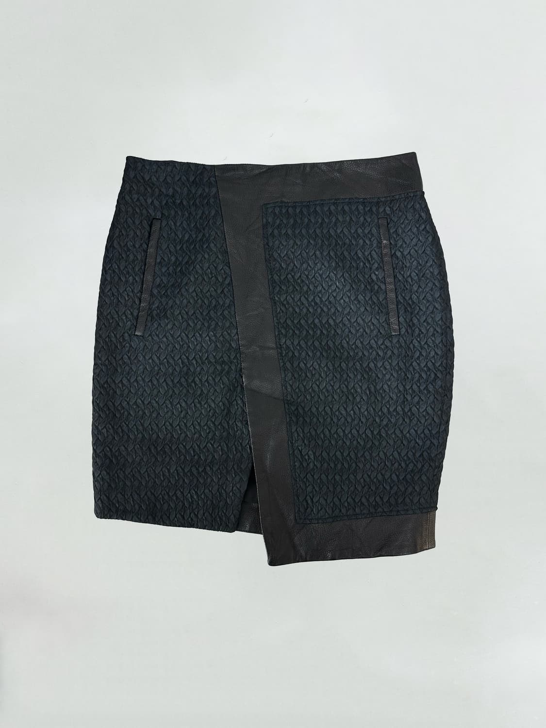 헬무트랭 쉽스킨 디자인 스커트 상품이미지1