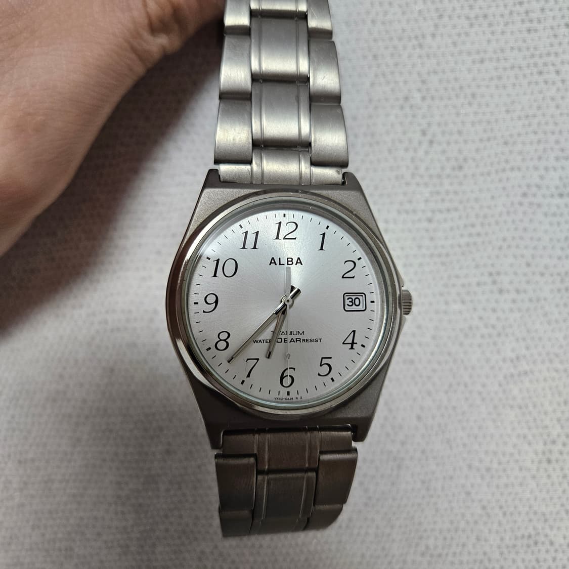 세이코 알바 티타늄 빈티지 시계 Seiko Alba Titanium 상품이미지4