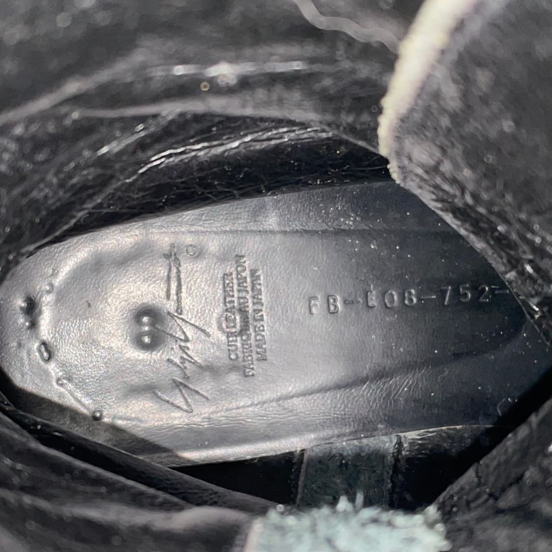 요지 야마모토 FEMME 하이탑 부츠 2012SS 상품이미지10