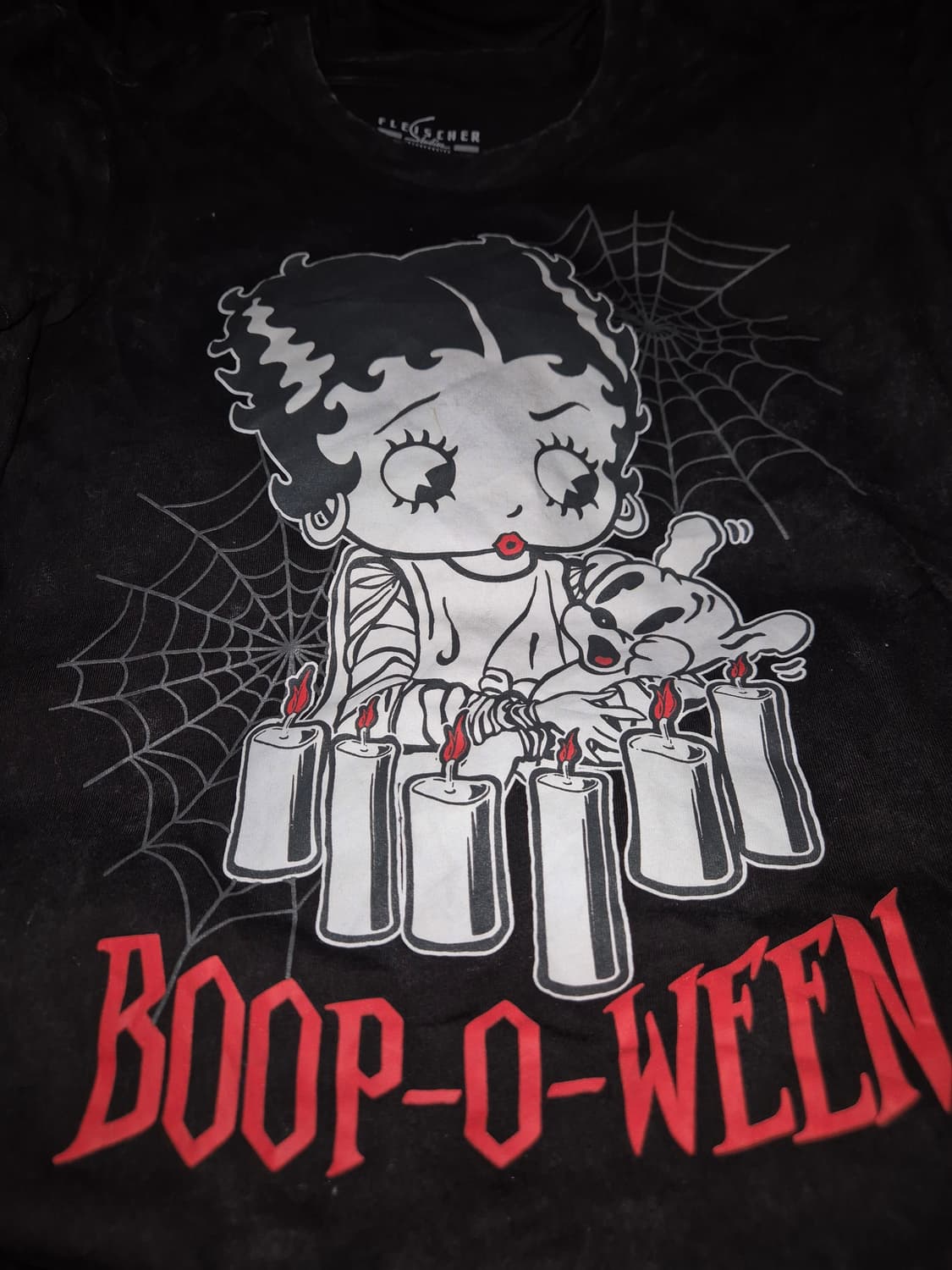 베티붑 할로윈 BOOP-O-WEEN 반팔 상품이미지2