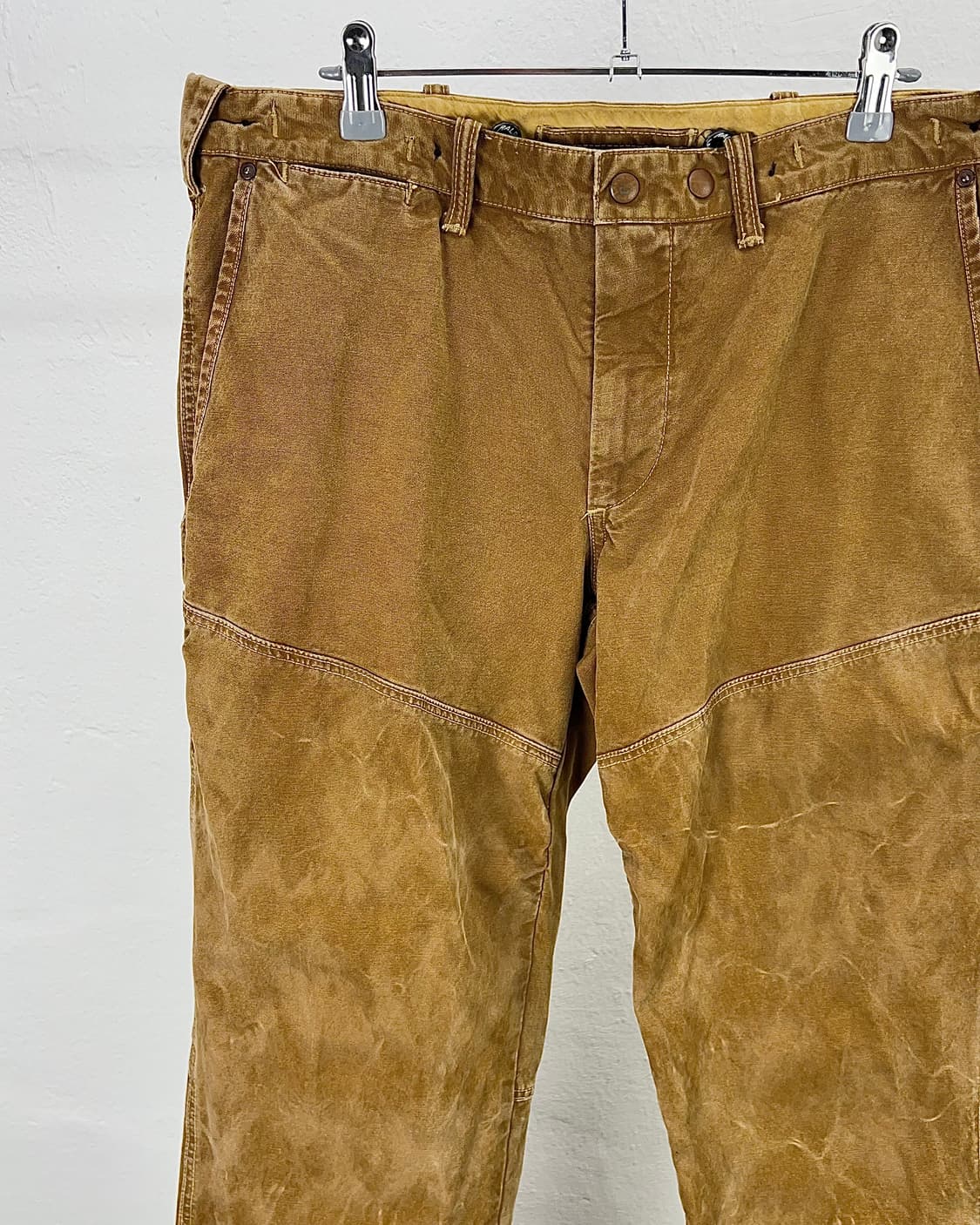 폴로 랄프로렌 라이트 브라운 허니콤 페이디드 워크팬츠 상품이미지2