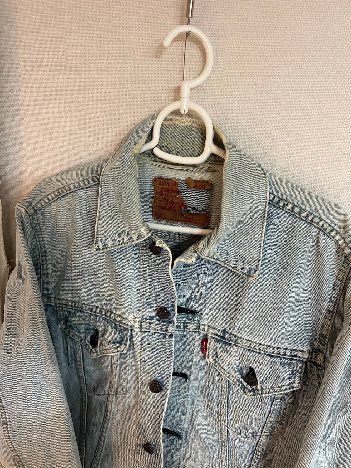 리바이스 lvc 90년대 3nd 트러커 자켓 38사이즈 m 상품이미지2