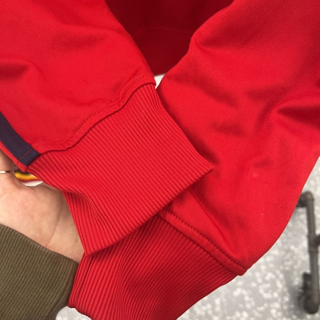 아디다스 올드스쿨 파이어버드 다크레드 트랙탑 져지 집업 95 C06894 상품이미지8