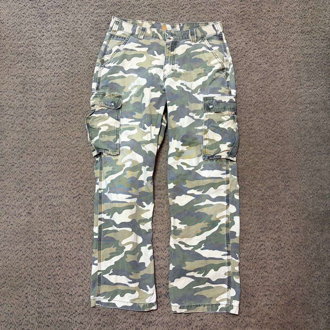 Carhartt 릴렉스핏 카고 워크 팬츠 (34) 상품이미지1