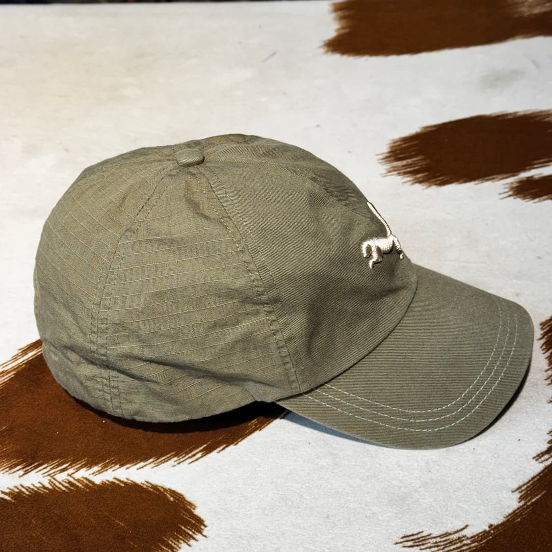 Puma 푸마 립스탑 밀리터리 볼캡 (OS) 카키 상품이미지5