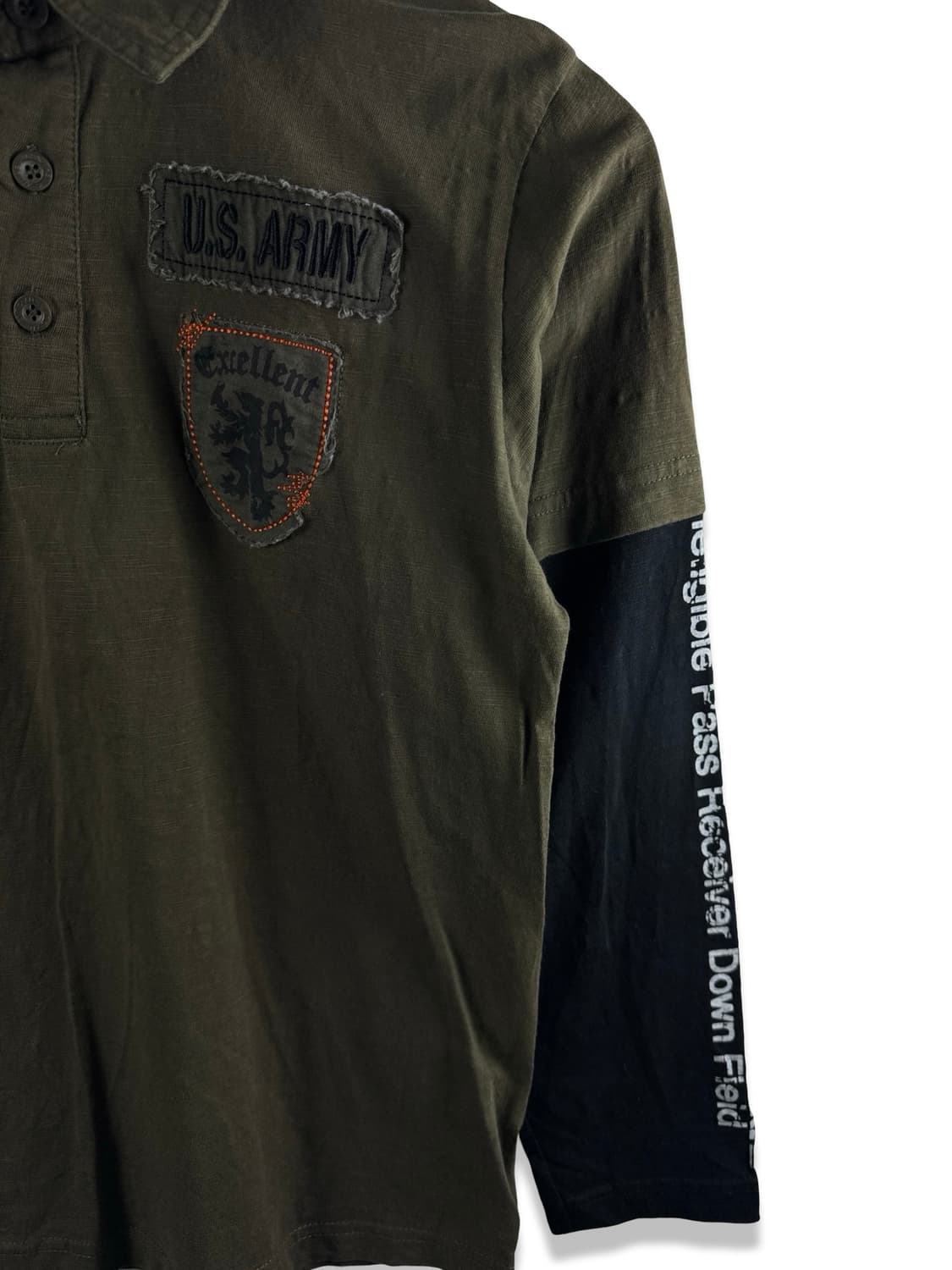 JPN 레이어드 밀리터리 롱슬리브2387 상품이미지3