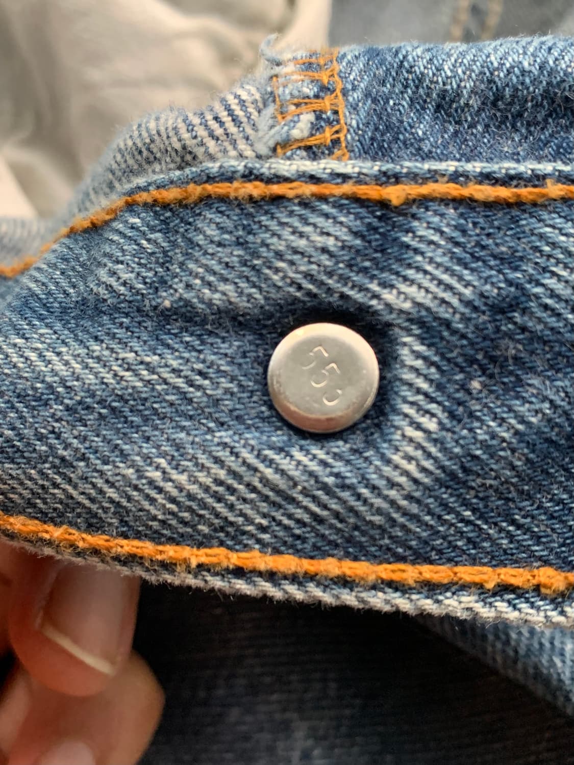 90s 리바이스 501 데님팬츠 38X32 상품이미지5