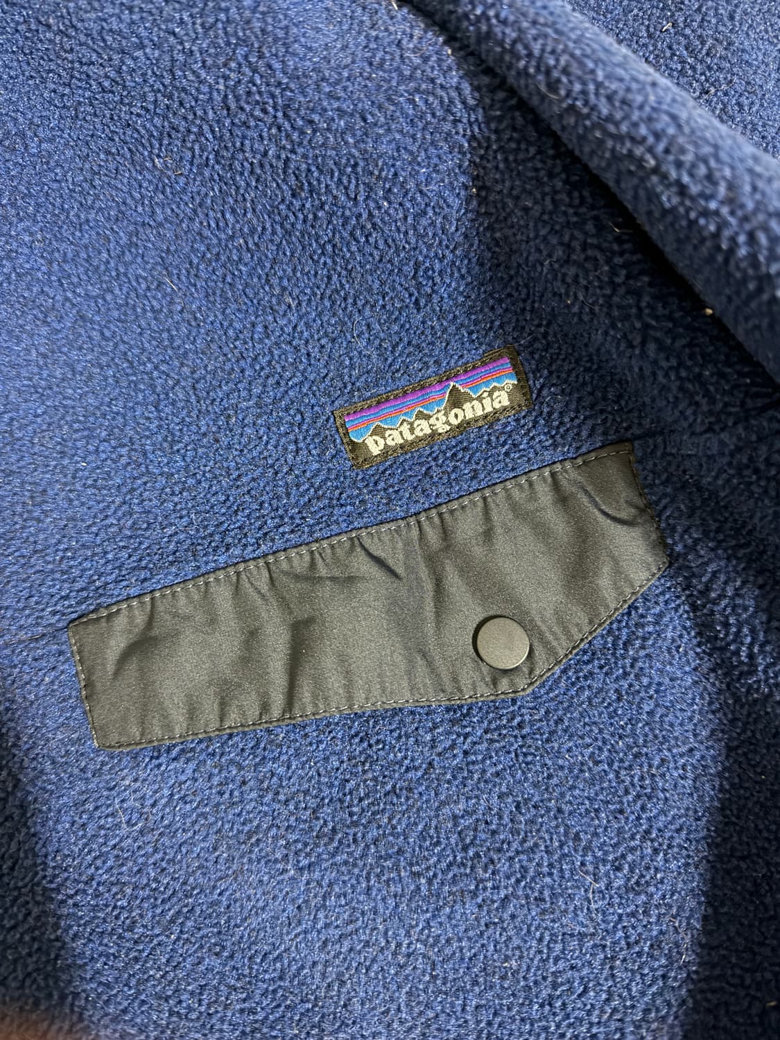 [M] 00s 파타고니아 신칠라 헤비웨이트 퍼플 블루 상품이미지4