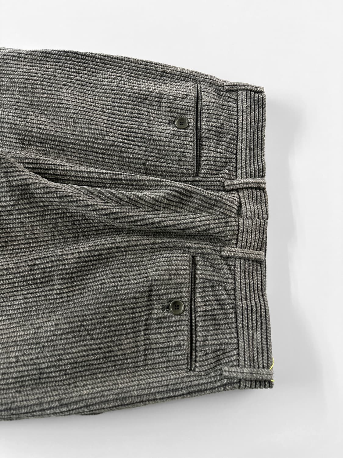 90s 빈티지 겐조 옴므 핀턱 와이드 코듀로이 팬츠 상품이미지7