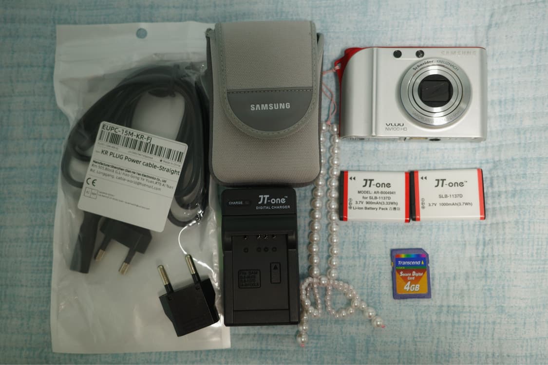 삼성 블루 Samsung VLUU NV100 HD 디카 레드 실버 상품이미지7