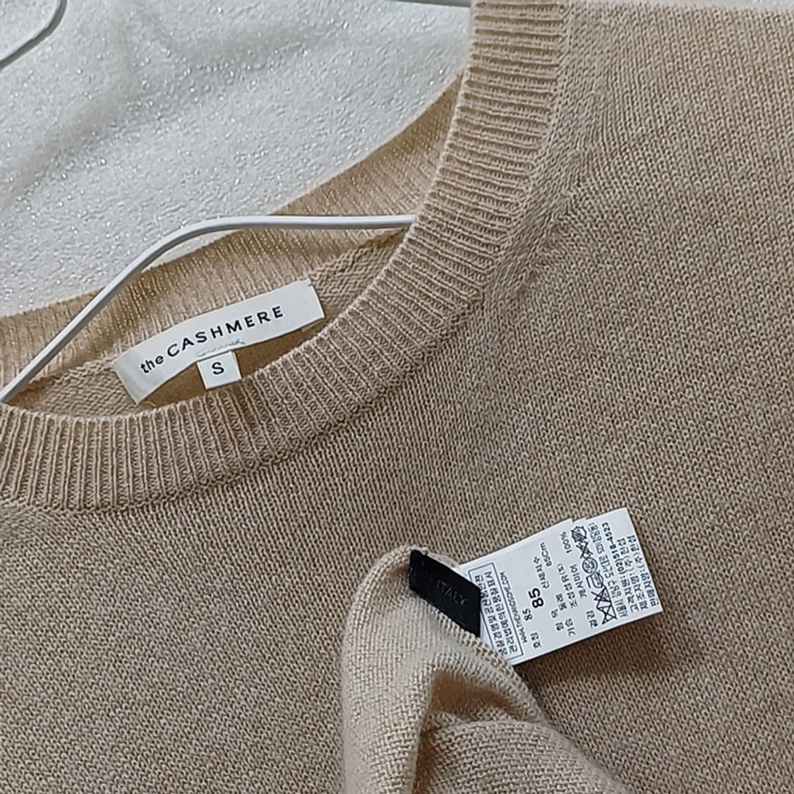 한섬 더캐시미어 순 캐시미어 롱 니트 원피스 여성 S ~ M 사랑봉봉 상품이미지3