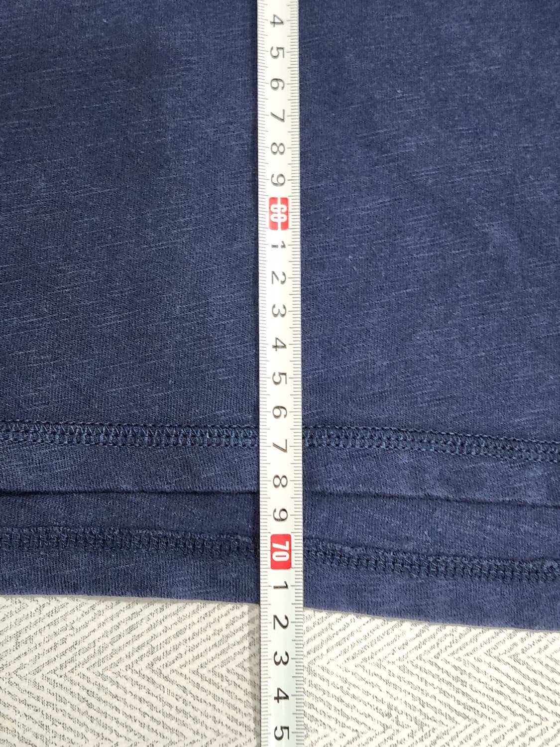 [XL] 타미힐피거 롱슬리브 긴팔 티셔츠 네이비 자수로고 상품이미지8