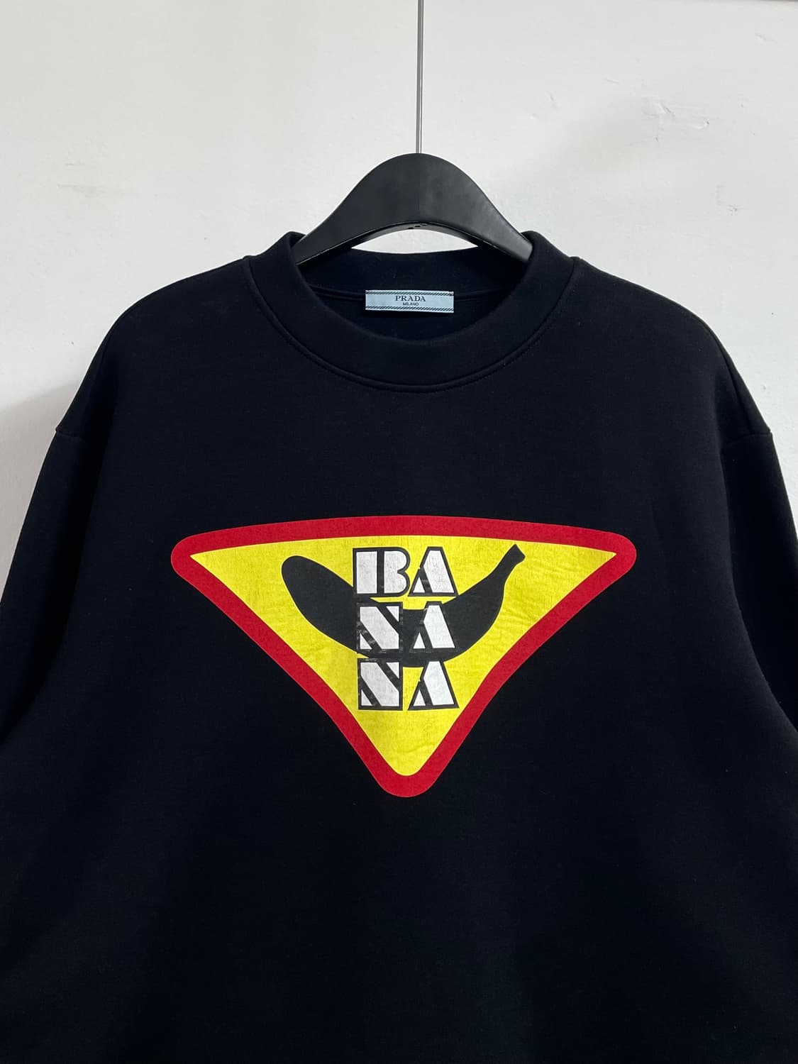프라다 우먼스 바나나로고 스웨트 맨투맨 (on.69) 상품이미지2