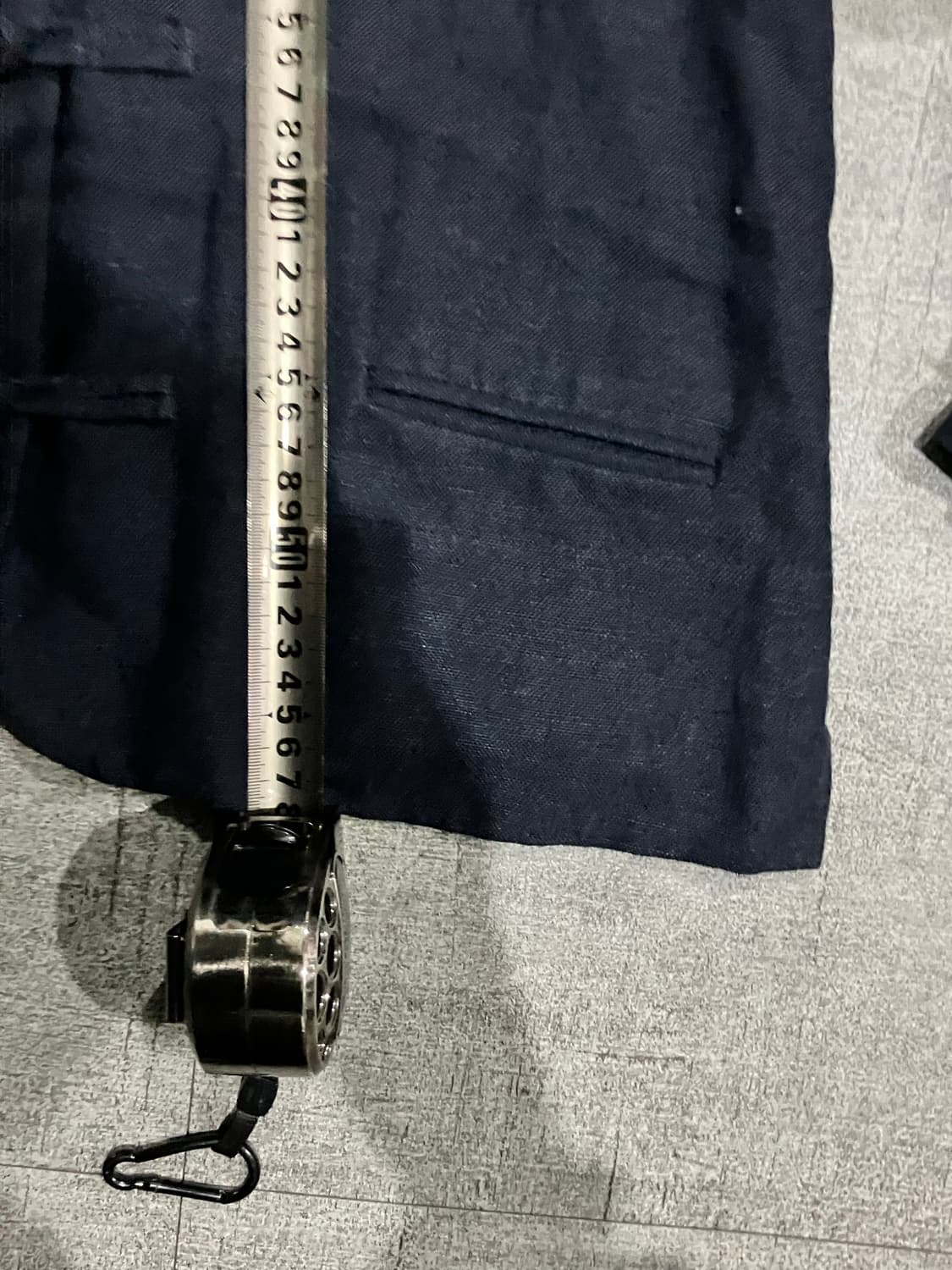 일본빈티지 Peepout 하구미모리걸 할메카지 차이나버튼 더플자켓 상품이미지3