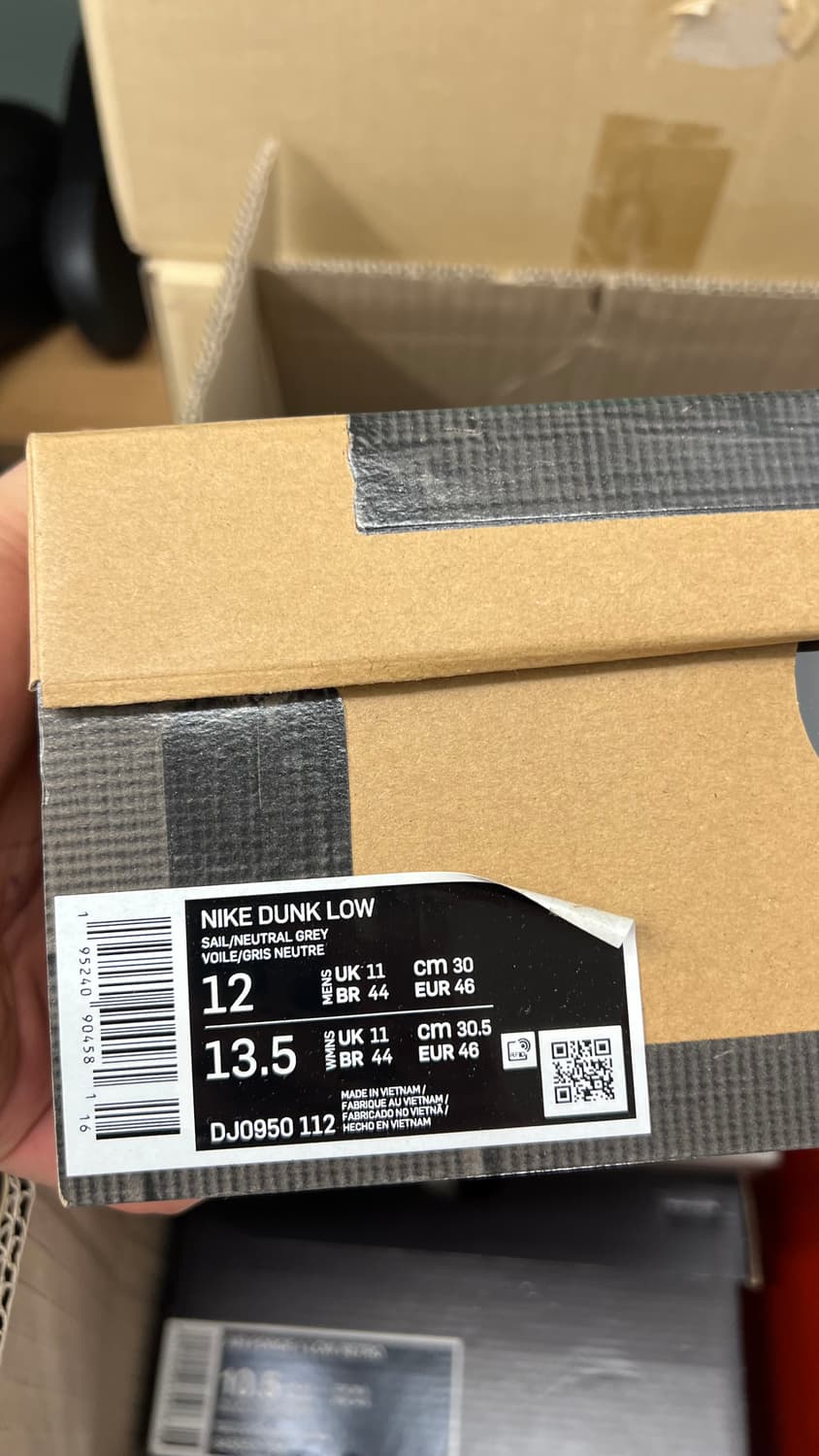 나이키 x 오프화이트 덩크 로우 더 50 - 로트 18 상품이미지2