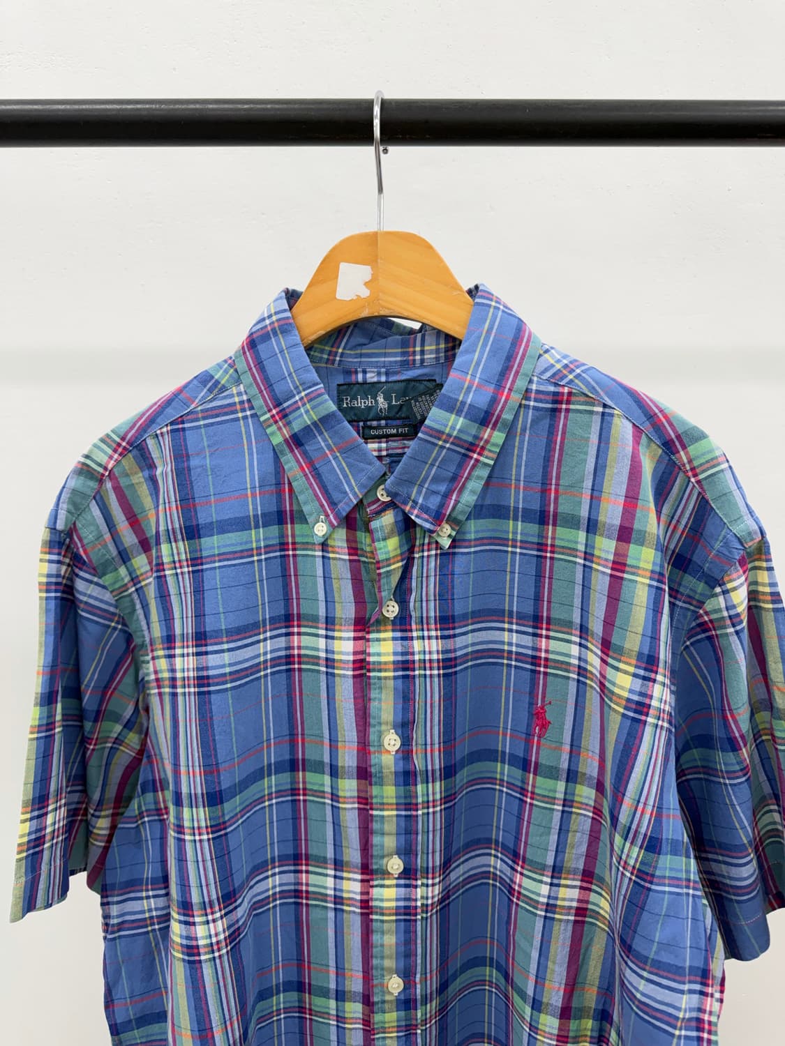 Ralph Lauren 체크 반팔 셔츠 상품이미지2