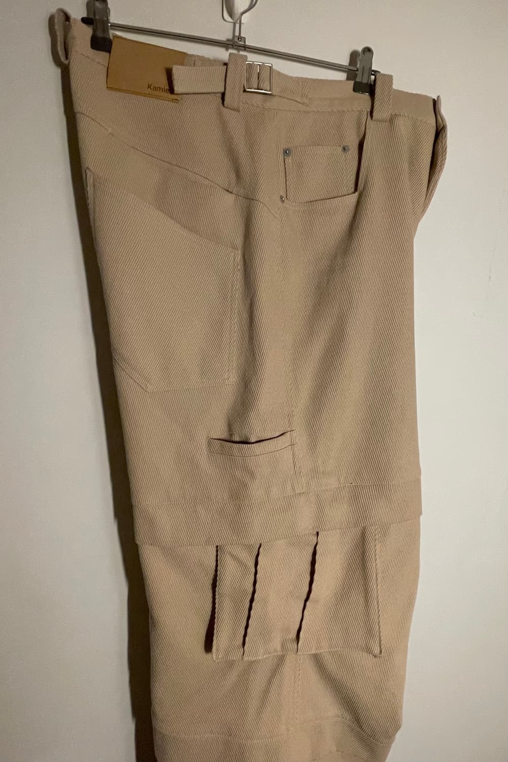 카미엔 타이탄 배기 팬츠 베이지 (2사이즈) 상품이미지4