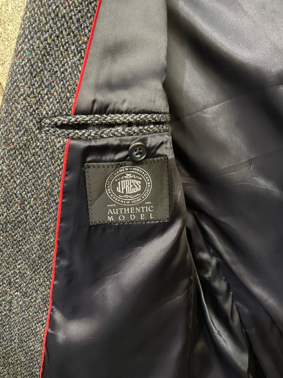 제이프레스 해리스트위드 3B 블레이저 자켓 상품이미지8