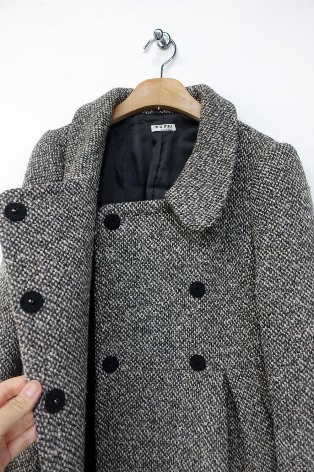 미우 미우 울 코트 상품이미지7