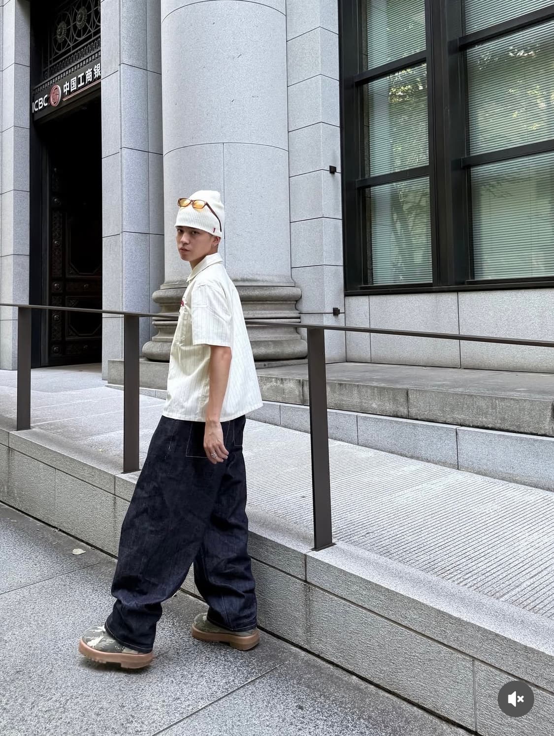 sweats collective Indigo Baggy Denim 상품이미지7