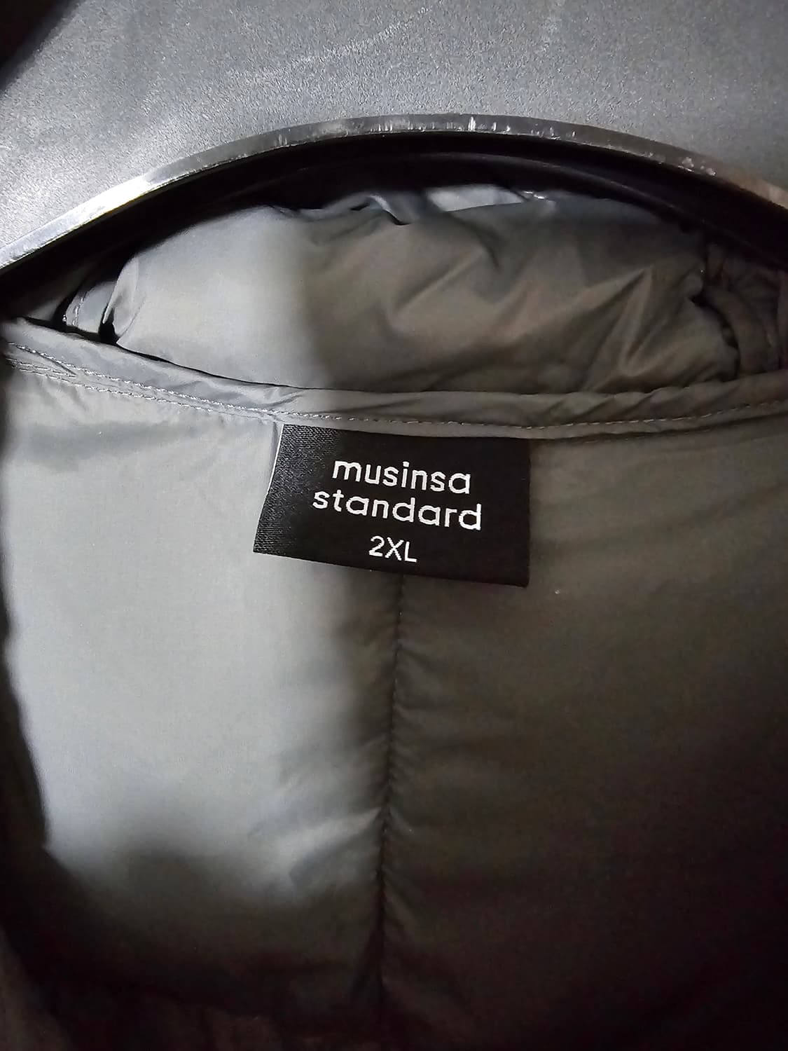 무신사스탠다드 퀄티드 라이트패딩/2XL 상품이미지4