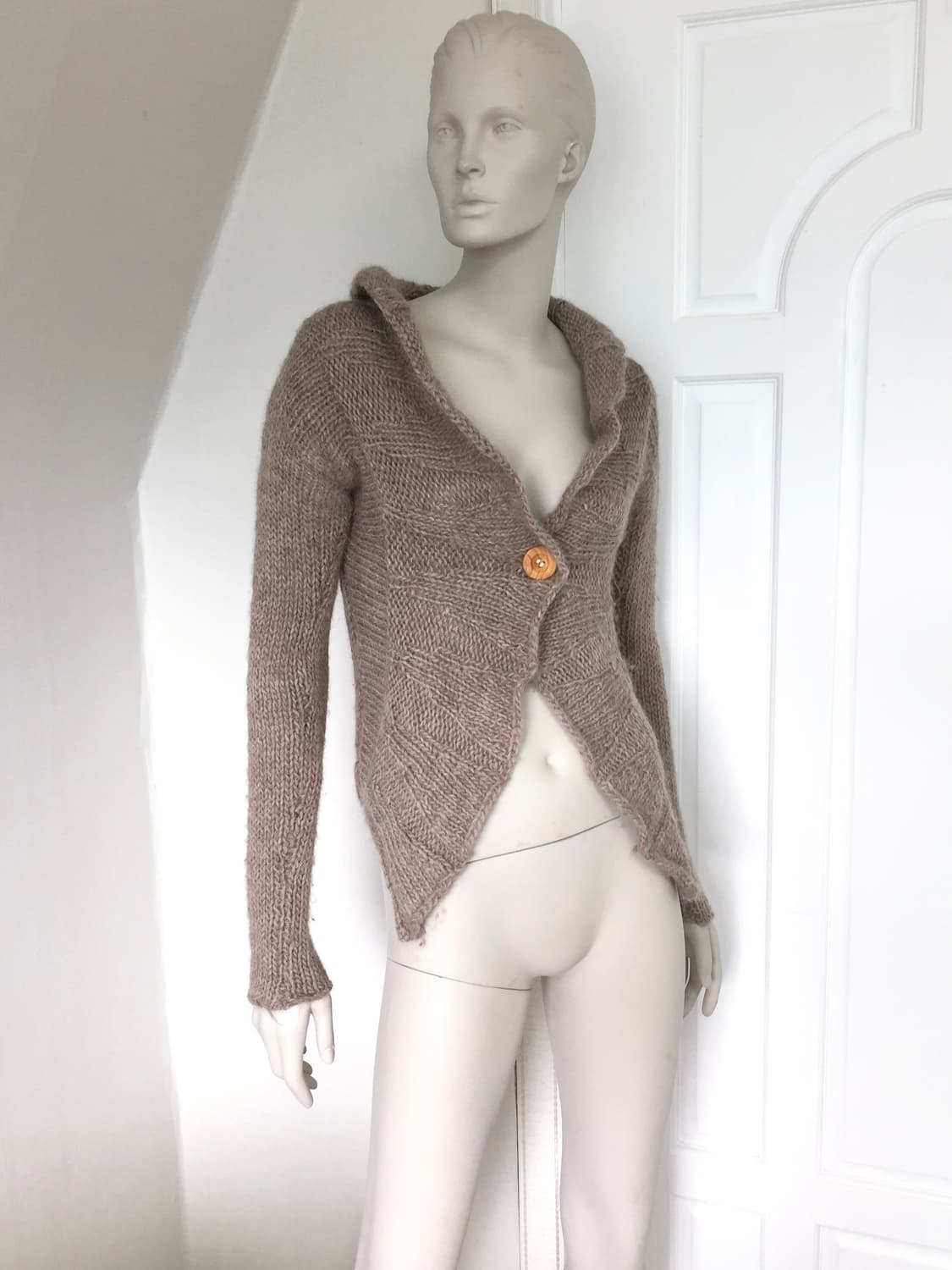 Diesel light Brown Knit-Cardigan 상품이미지2