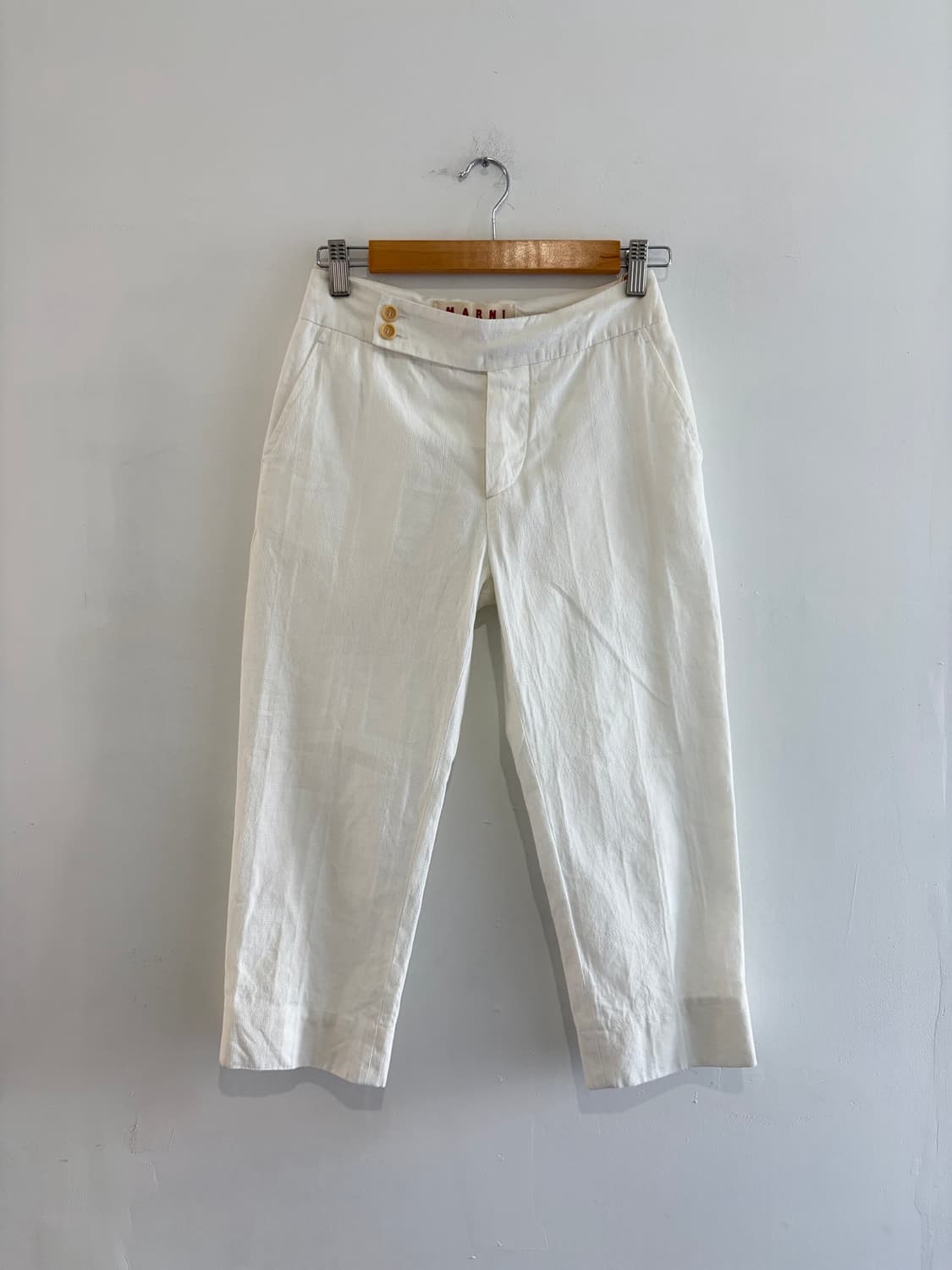 Marni Linen cropped pants 상품이미지1