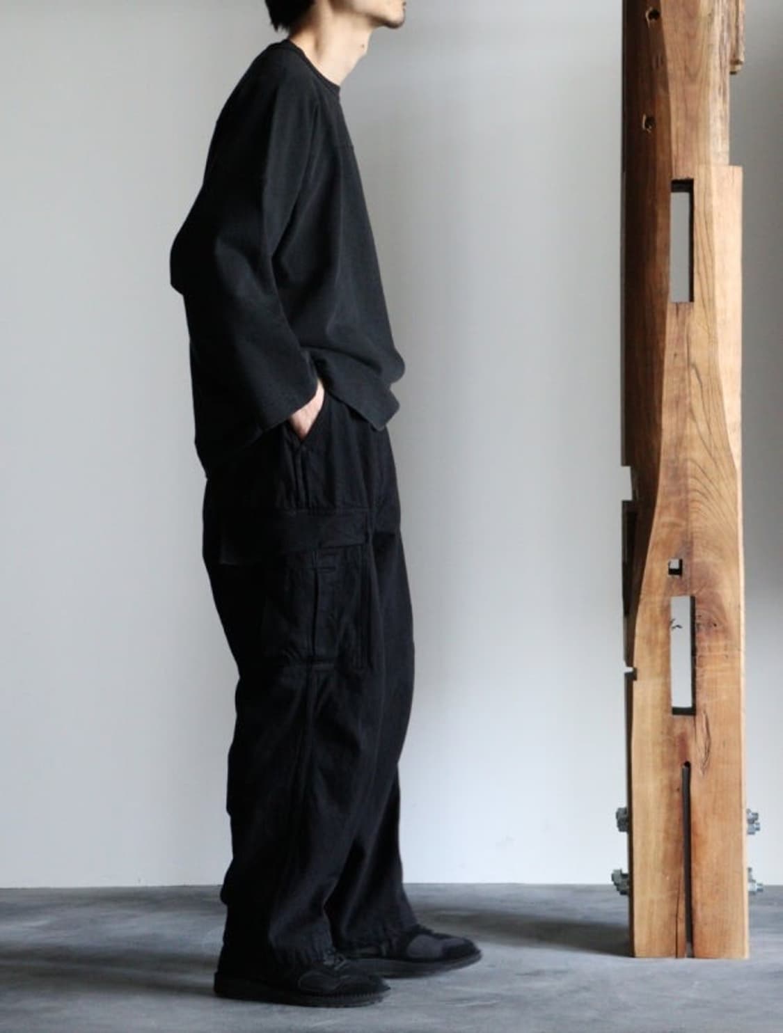 코모리 bdu 데님 흑청 3 상품이미지7