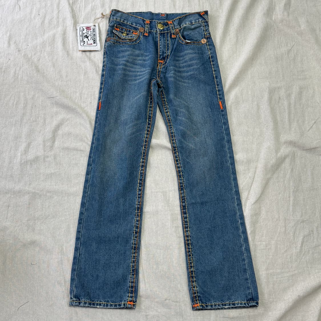 트루릴리젼 usa 빌리 레인보우 데님팬츠 30 상품이미지3