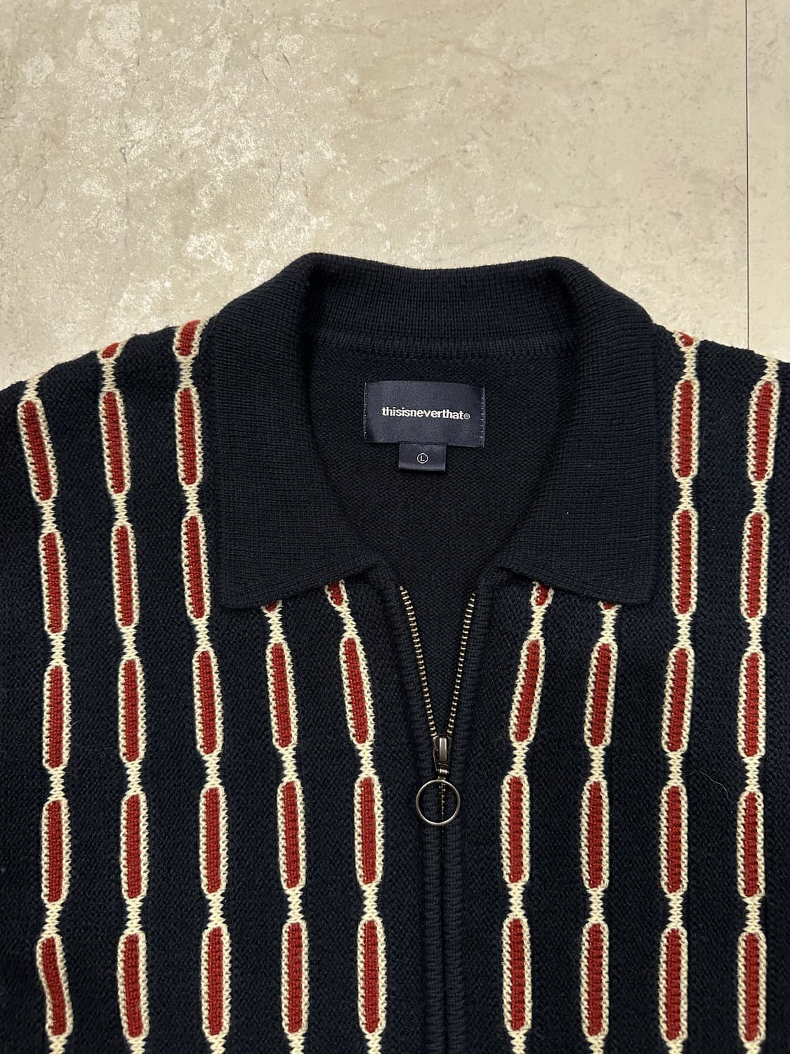 Thisisneverthat 니트 가디건 L 상품이미지6