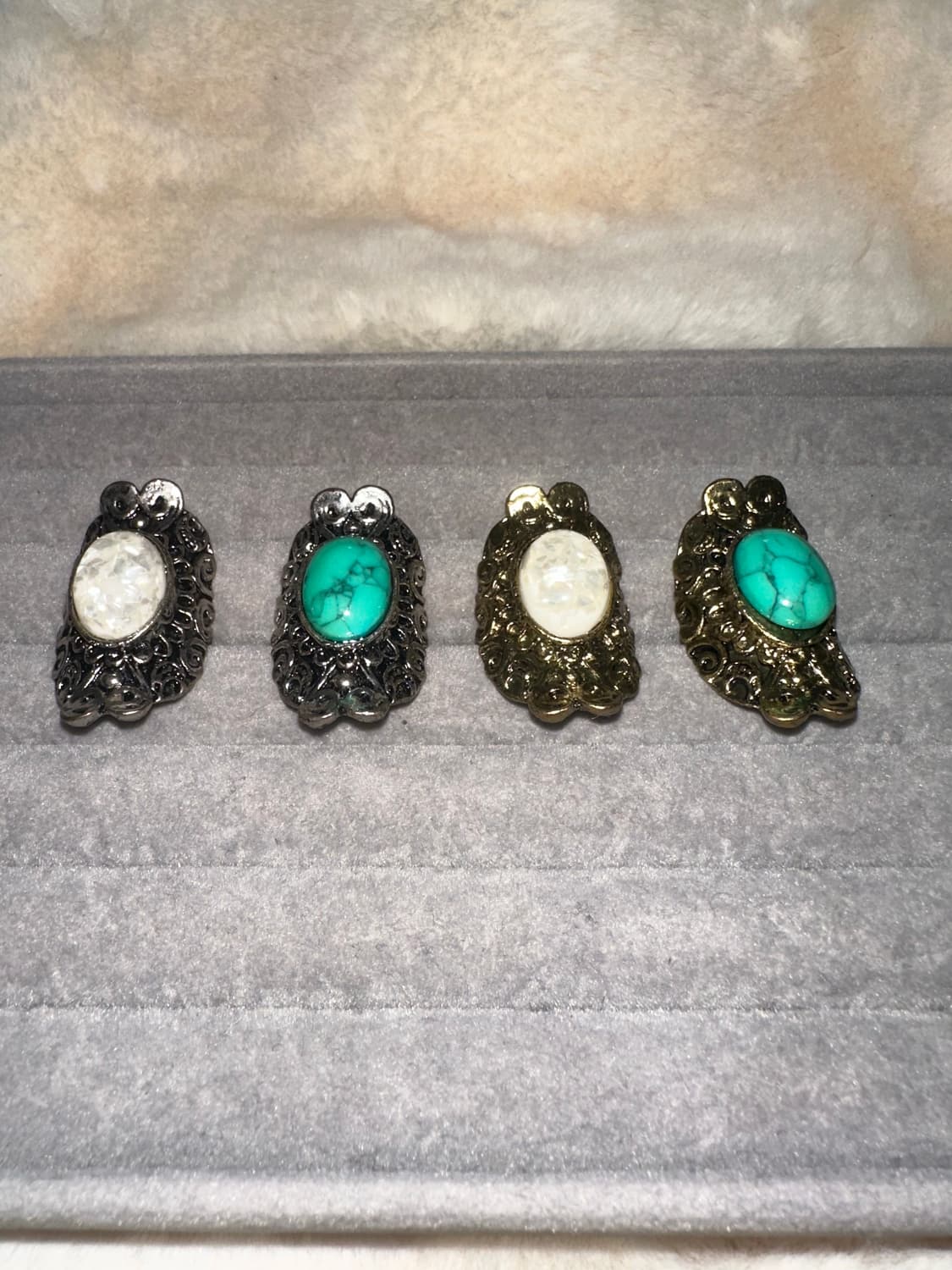 오리엔탈 고스펑크 반지 상품이미지2