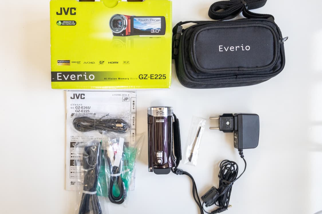 JVC GZ-E225-T / 빈티지 디지털 캠코더  상품이미지9