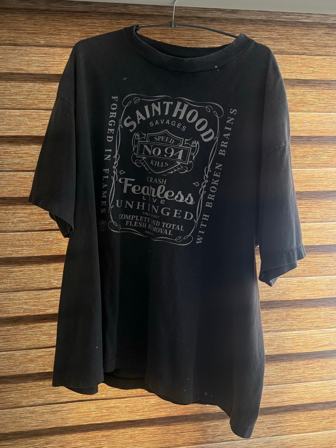 세인트마이클 X 네이버후드 25SS STHD 피어리스 XL 상품이미지1