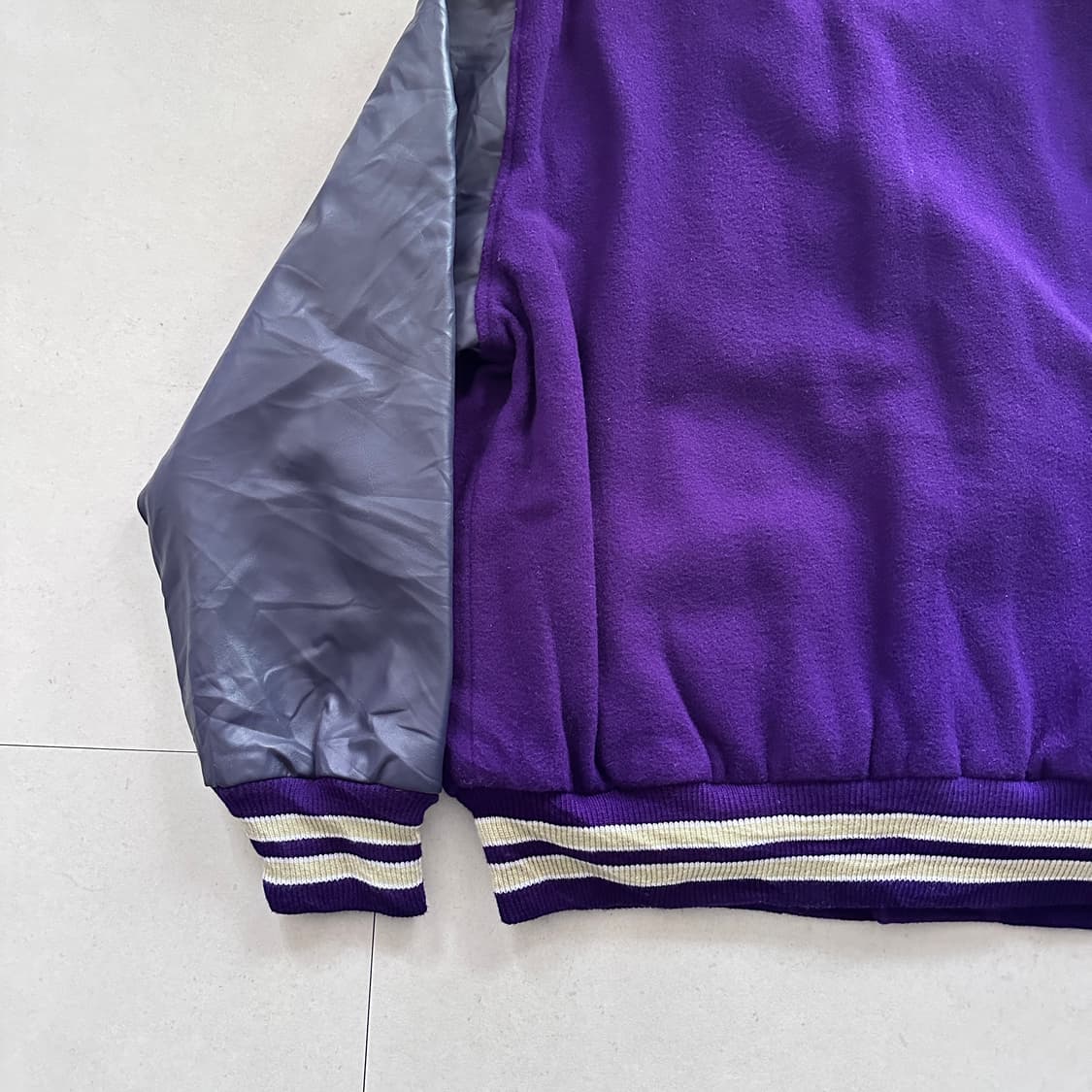 USA 매버릭 퍼플 바시티 자켓 (M) 상품이미지10