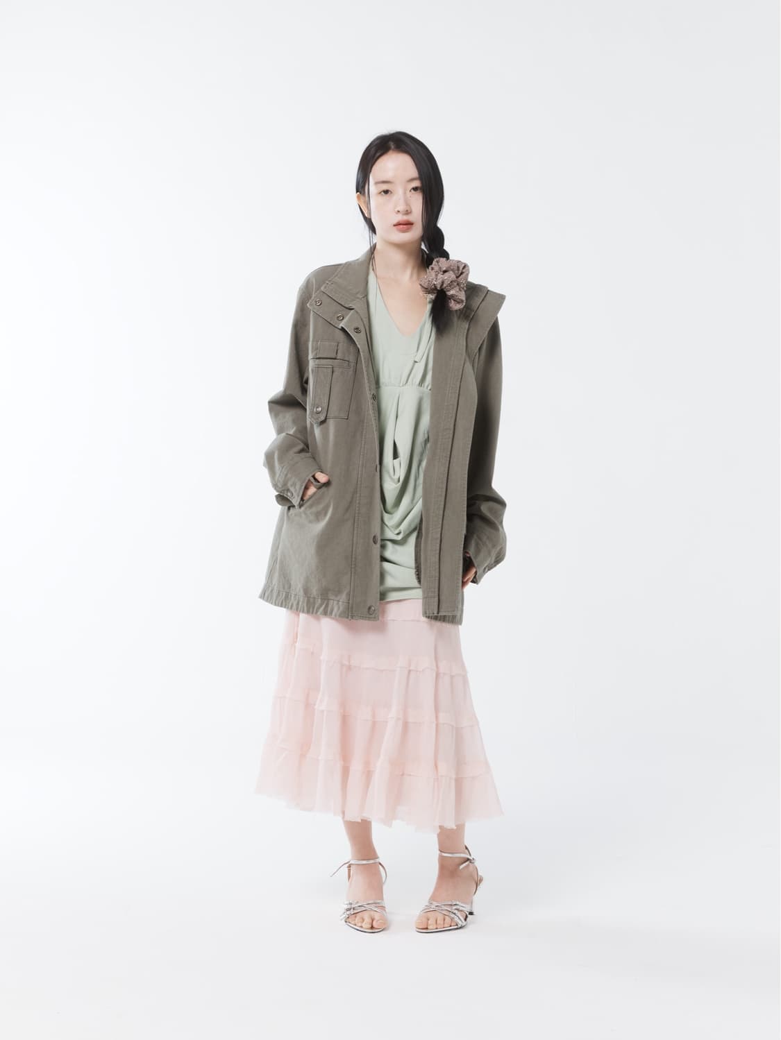 콜로신스 SANDY JACKET KHAKI 상품이미지1