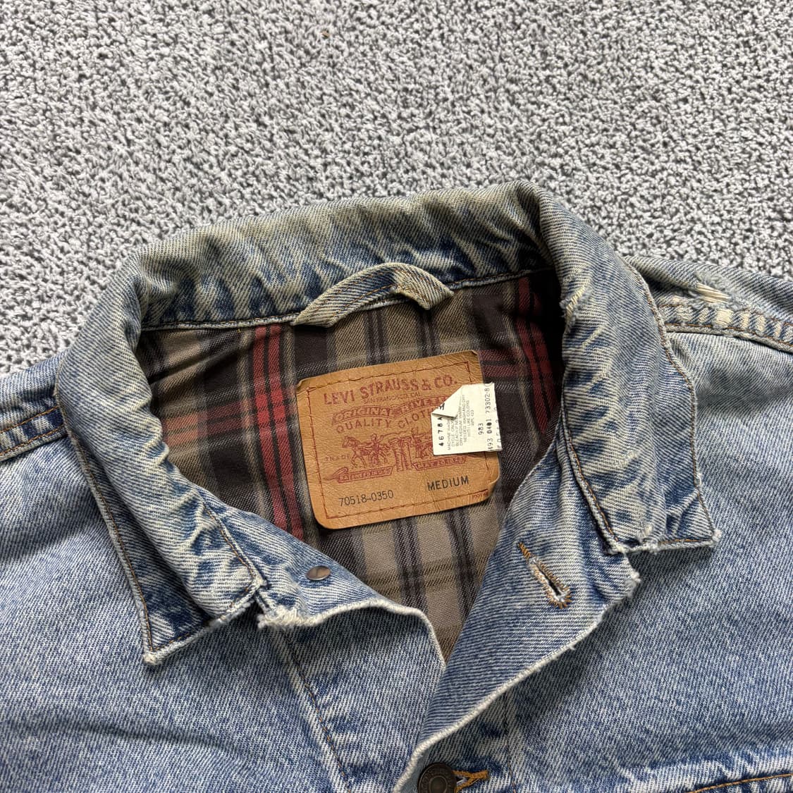 리바이스 70518–0350 데님 트러커 자켓 상품이미지3