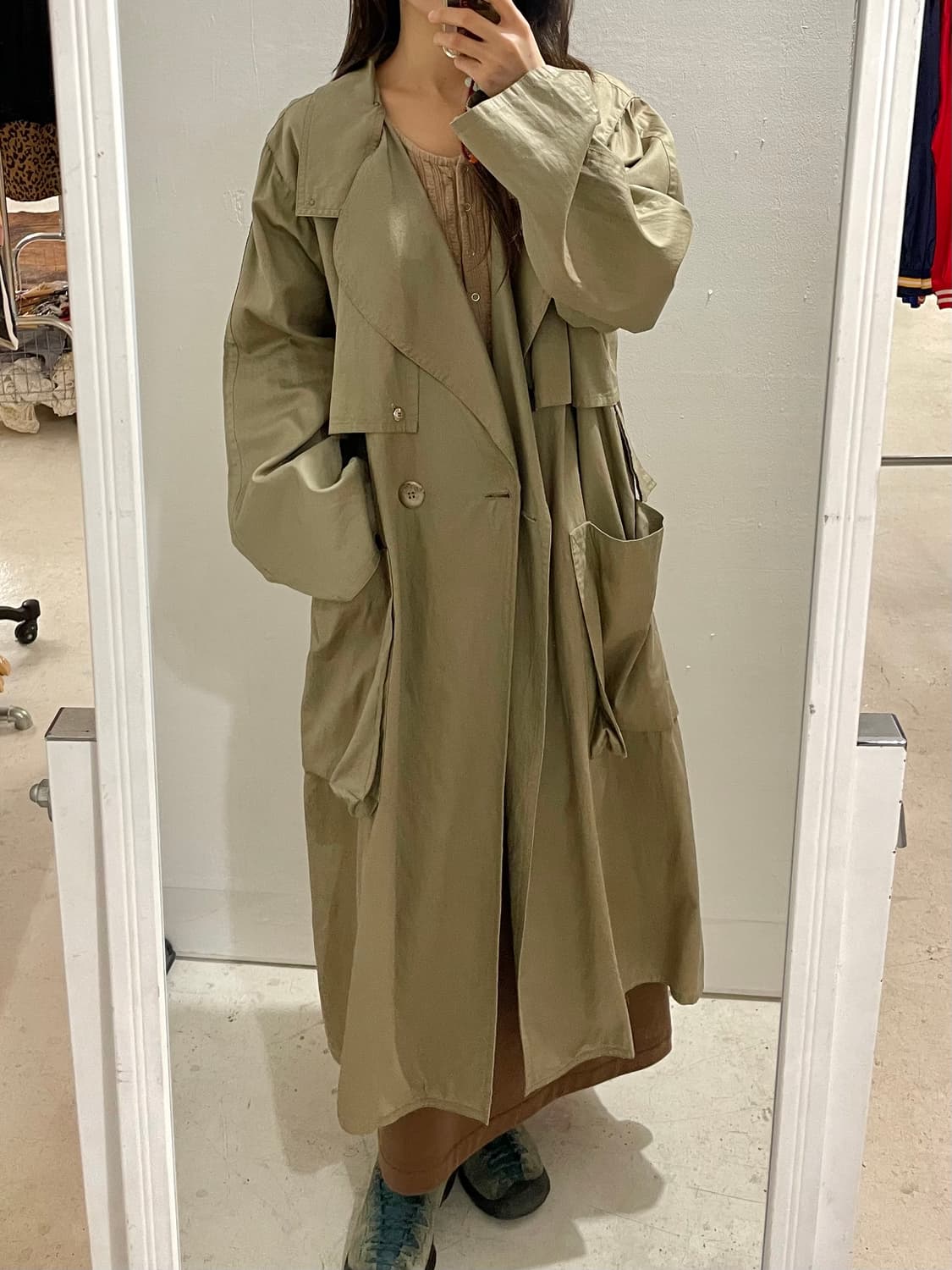 LANCEL Avant-garde coat 란셀 아방가르드 코트 상품이미지1