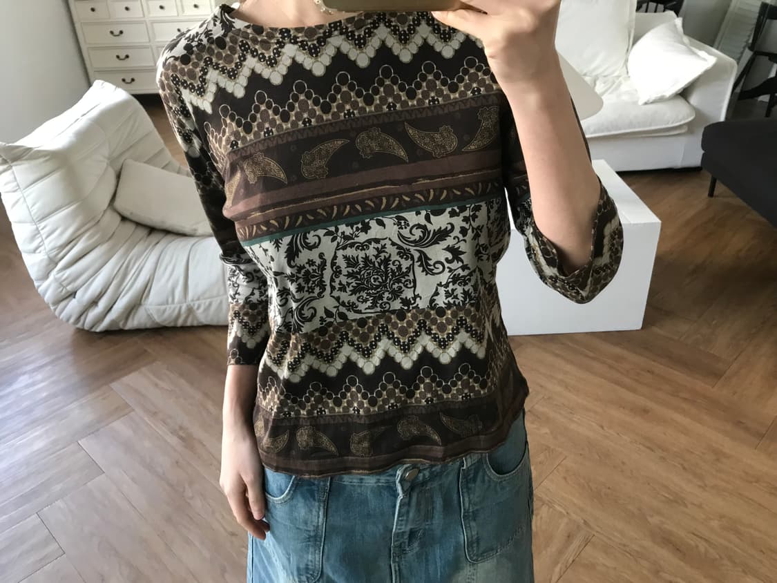 vintage pattern t-shirts 상품이미지3