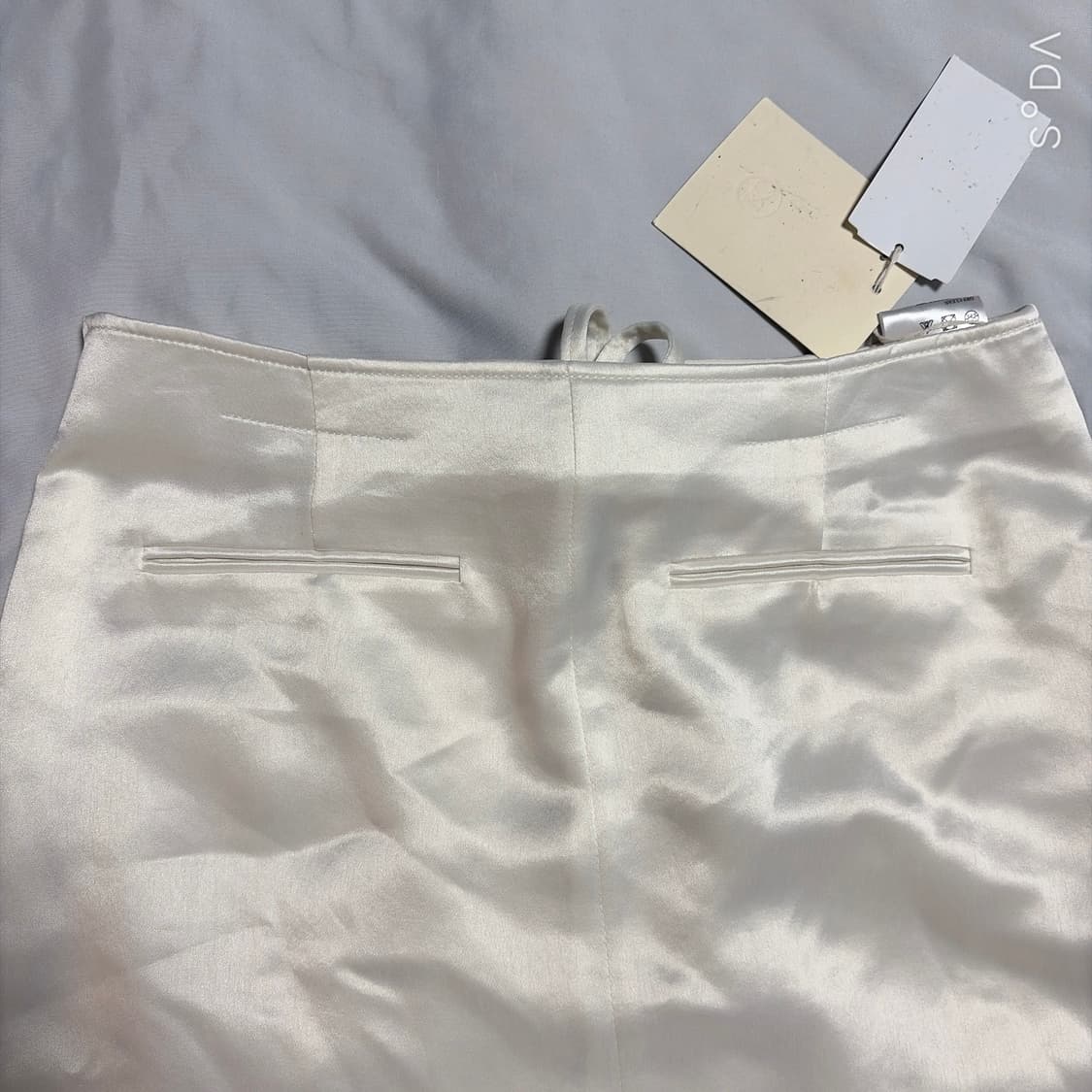 렉토 유광 롱 스커트 M 상품이미지7